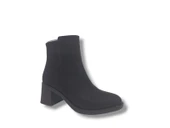 Zerhan 1499 Kadın Siyah Fermuarlı Kalın Topuklu Bot thumbnail 2