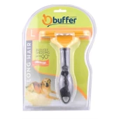 Buffer® 23 Kg Üzeri Uzun Tüylü Köpekler İçin Tüy Toplayıcı Ergonomik Tarak - 4
