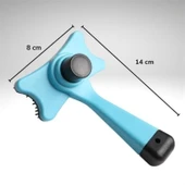 Buffer® Evcil Hayvan Kedi Köpek Tüy Toplayıcı Otomatik Tuşlu Pet Tarak - 7