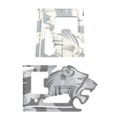 Buffer® 18 Fonksiyonlu Cüzdan İçi Aslan Tasarımlı Kart Acil Durum Kiti - 1