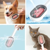 Buffer® Su Hazneli Kedi Ve Köpek Tüyü Toplamama Fırçası Su Hazneli Pet Tarağı - 5
