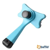 Buffer® Evcil Hayvan Kedi Köpek Tüy Toplayıcı Otomatik Tuşlu Pet Tarak - 4