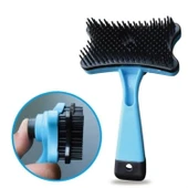 Buffer® Evcil Hayvan Kedi Köpek Tüy Toplayıcı Otomatik Tuşlu Pet Tarak - 8