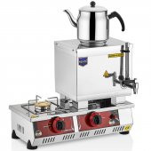Remta 15 Model Tek Demlikli LPG(Tüplü) Çay Ocağı 13 Lt. - 1 ADET DEMLİK HEDİYE N10 Çay Kazanı - 1