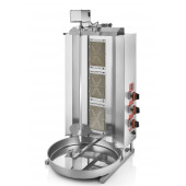 Remta Doğalgazlı Döner Ocağı Makinası 3 Radyan Üstten Motor D06M - 1