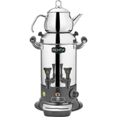 Remta Elektrikli Semaver 40 Bardak 5 Lt Çay Ocağı Makinesi Çift Demlikli - R25 - 1