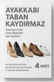 Ayakkabı Taban Kaydırmaz Bant Kaymayı Önler Suya Dayanıklıdır 4 Ad - 6