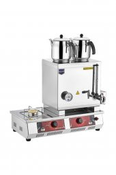 Remta Doğalgazlı Elektrikli Çay Ocağı 2 Demlikli 28 Lt Ce N12E - 1