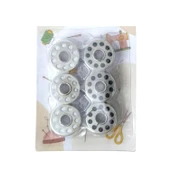 Masura İpli 6'lı Metal Siyah-beyaz - 1