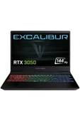 Excalibur G770 i7-12700H 16GB 500GB 4GB RTX3050 15.6" Freedos Gaming Laptop G770.1270-BVJ0X-B - 1