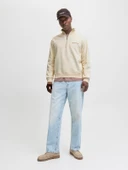 JORNORREBRO EMB SWEAT HIGH NECK NOOS Antique White Antique White XL thumbnail 7