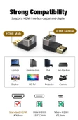 Anunnaki 90 Derece HDMI Çevirici Dönüştürücü 8K - 2