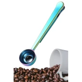 Buffer® Mandallı Kahve Ölçü Kaşığı Renkli Çok Fonksiyonlu Paslanmaz Çelik Kaşık - 7