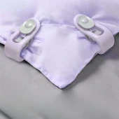 Buffer® 4 Adet İğnesiz Yorgan Çarşaf Ve Perde Tutucu Sabitleyici Kaydırmaz Örtü Düzenleyici Klips - 3