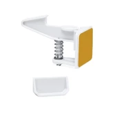 Buffer® Bebek Çocuk Güvenliği Korumalı Yapışkan Çekmece Ve Dolap İçin Tutucu Gizli Güvenlik Kilidi - 5