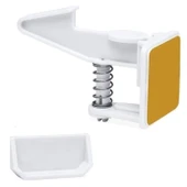 Buffer® Bebek Çocuk Güvenliği Korumalı Yapışkan Çekmece Ve Dolap İçin Tutucu Gizli Güvenlik Kilidi - 1
