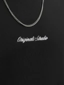 JORNORREBRO EMB SWEAT CREW NOOS Black Black L thumbnail 6