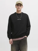 JORNORREBRO EMB SWEAT CREW NOOS Black Black L thumbnail 1