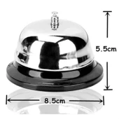 Buffer® Masaüstü Dekoratif Otel Resepsiyon Görevli Çağırma Zili Çanı - 4