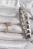 Litae Trend BFS 316L Çelik Gold Renk Sallantı Yılan Model Nomination Charm - 2