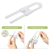 Buffer® Bebek Çocuk Çekmece Ve Dolap Koruma Raylı Güvenlik Sistemi Emniyet Kilidi - 2