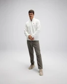 Ellesse Erkek Sweatshirt EM580-OF Off White Off White XXL thumbnail 6