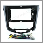GOVİMAKS NISSAN QASHQAI DİJİTAL 2014-2021 UYUMLU / X-Trail 2014-2020 10.1 INC MULTİMEDYA ÇERÇEVESİ-SOKET thumbnail 1