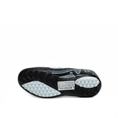 Çocuk Halı Saha Ayakkabısı Siyah Beyaz Kaymaz Taban thumbnail 4