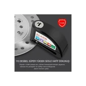 Alarmlı Disk Kilidi Motorsiklet Scooter Bisiklet Sesli Alarm 110 Desibel Yüksek Ses - 6