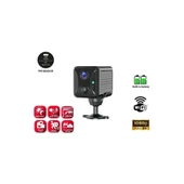 Mini Pır Sensörlü Algılamalı Sesli Konuşmalı 1080p Hd Wifi Kamera - 1