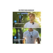 Mini 4k Wıfı Aksiyon Kamerası Vücut Kamerası Giyilebilir Video Kaydedici Hafıza Kartı Dahil - 5