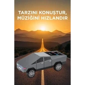 D68 Cyber Model Araba Tasarımlı Bluetooth Hoparlör 15w Güçlü Ses Rgb Led /tws/usb Gri - 3