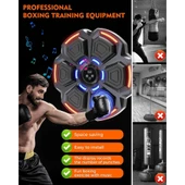 Bluetooth Hoparlör Özellikli Duvar Boks Makinesı 9 Mod Seviye Ayarlı Müzikli Boks Makinesı - 3