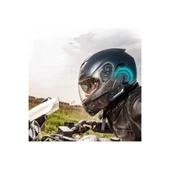 Bt62 Motosiklet Kask Kulaklığı Bluetooth Intercom 2 Intercom Bağlantılı - 5