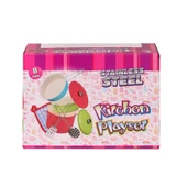 Litae Trend BFS   1818-7A Emaye Tencere 8 Parça Pembe -Vardem Oyuncak - 4