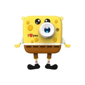 Sünger Bob Tasarımlı Yeni Nesil Çocuk Dijital Mini Fotoğraf Makinesi Çift Kamera - 1