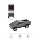 D68 Cyber Model Araba Tasarımlı Bluetooth Hoparlör 15w Güçlü Ses Rgb Led /tws/usb Gri - 1