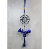 Metal Nazar Boncuğu Çan Alk3518 - 1