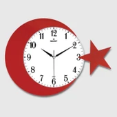 Ay Yildiz Duvar Saati 134-1 - 1