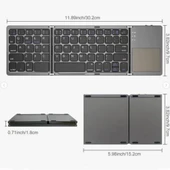 Zr443 B033 Katlanabilir Klavye - 1