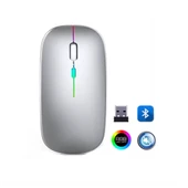 Zr215 Cba100 Rgb Gümüş Şarjlı Mouse - 1