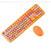 Tr Mofii Sweet Turuncu Klavye Mause Set - 1