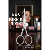 Litae Trend BFS  Kaş Kirpik Makası - Bıyık Makası Profesyonel Cerrahi Çelik - 1