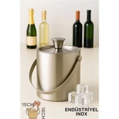 Litae Trend BFS  Buz Kovası Çift Cidarlı Yalıtımlı Endüstriyel Inox Şampanya Şarap Bira Soğutucu BIG - 1