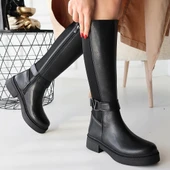 Diona Siyah Cilt Çizme thumbnail 4