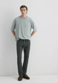 Mavi Erkek Regular Fit Pantolon - Minimalist Günlük Stil thumbnail 1