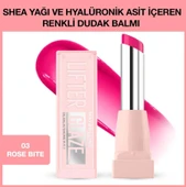 Maybelline New York Lifter Glaze Shea Yağı ve Hyalüronik Asit içeren Renkli Dudak Balmı - 03 Rose Bite - 2