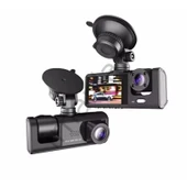 Geniş Açılı Çift Yönlü Araç Kamerası Araba Güvenlik Kamerası Gece Görüşlü thumbnail 1