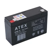 Atex AX6-12 6V 12Ah Akü thumbnail 2
