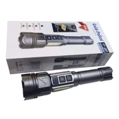 Gold-Police GP-282 10000 Lümen Uzun Menzilli Güçlü Şarjlı El Feneri thumbnail 3